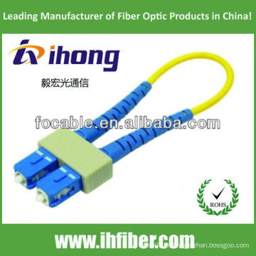 SC de fibra óptica loopback